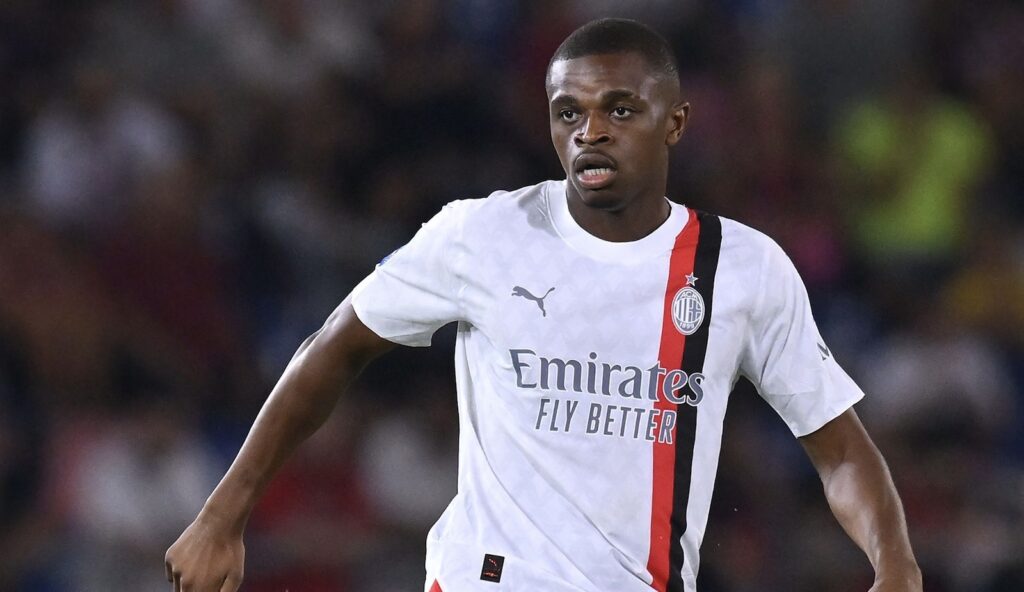 Pierre Kalulu AC Milan Bologna-Milan 0-2 Serie A 2023-2024