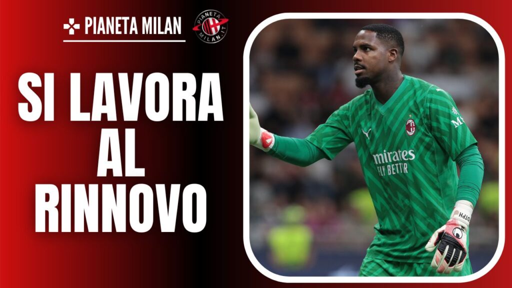 Mike Maignan AC Milan Milan-Newcastle 0-0 Champions League 2023-2024