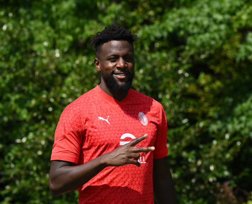 Divock Origi AC Milan allenamento Milanello. Prestito al Nottinghman Forest