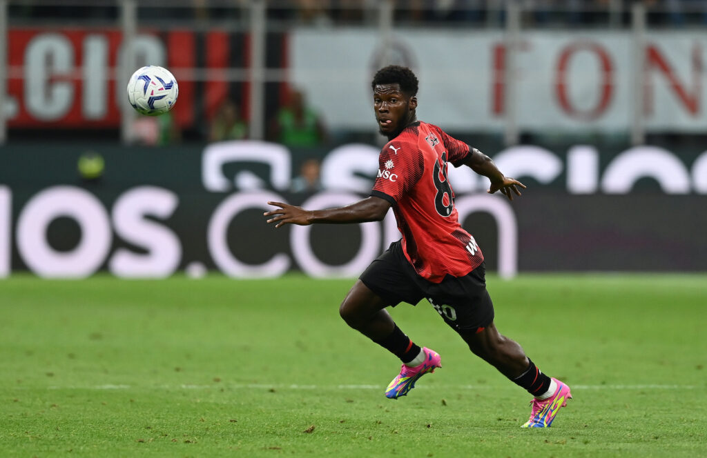 Yunus Musah AC Milan Milan-Torino 4-1 Serie A 2023-2024