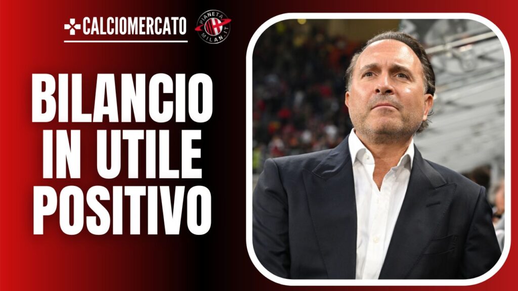 Gerry Cardinale RedBird AC Milan utile positivo