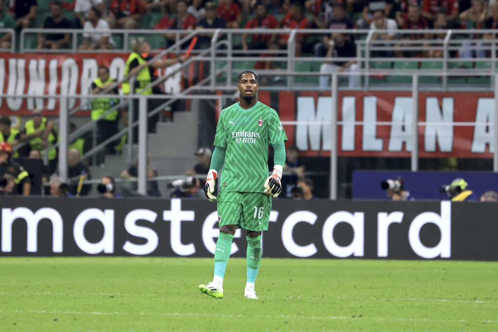 Mike Maignan AC Milan Milan-Newcastle 0-0 Champions League 2023-2024