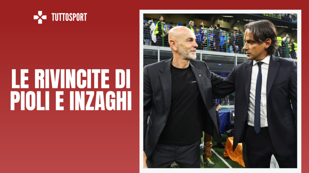 Pioli Inzaghi derby Inter-Milan Serie A 2023-2024