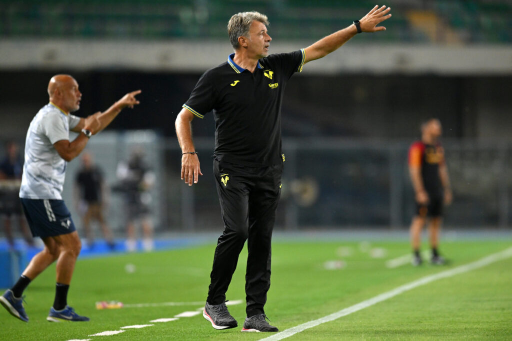 Marco Baroni, allenatore dell'Hellas Verona (getty images)