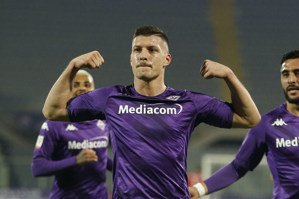 Luka Jovic Fiorentina AC Milan