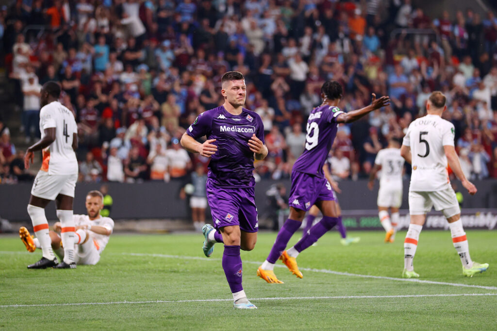 Luka Jovic Fiorentina AC Milan