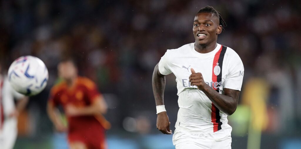 Rafael Leao AC Milan Roma-Milan 1-2 Serie A 2023-2024