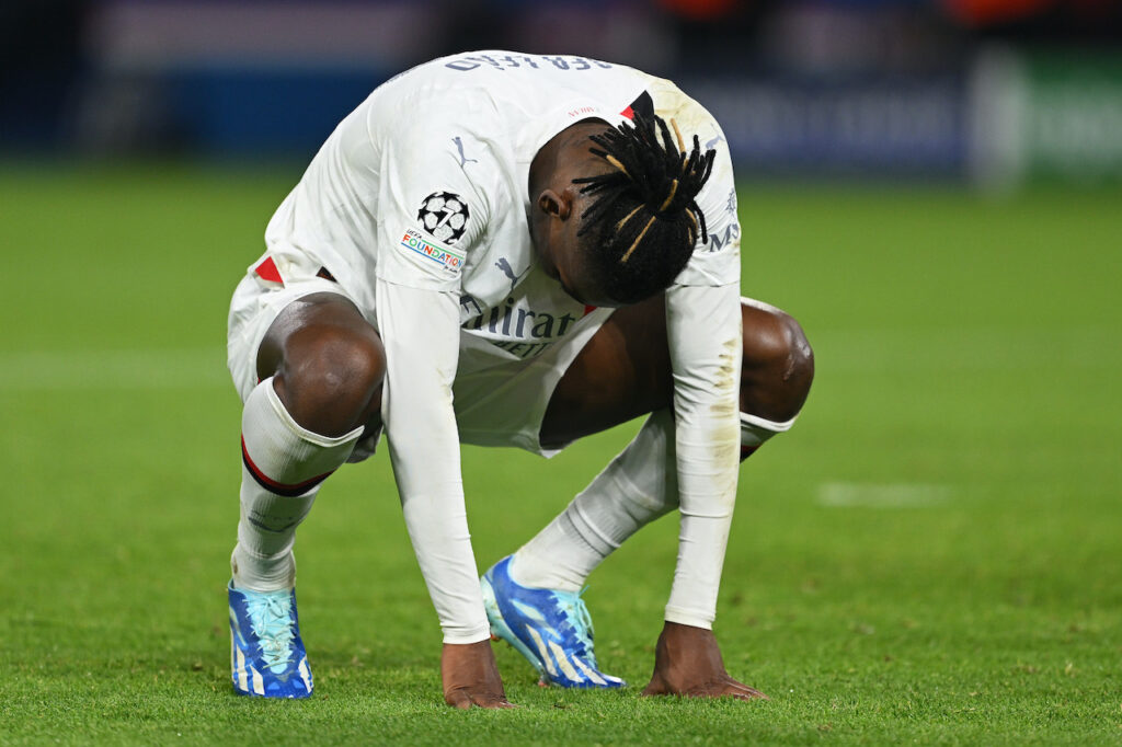 Rafael Leao AC Milan PSG-Milan 3-0 Champions League 2023-2024