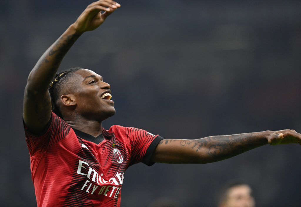 Rafael Leao AC Milan Milan-Lazio 2-0 Serie A 2023-2024