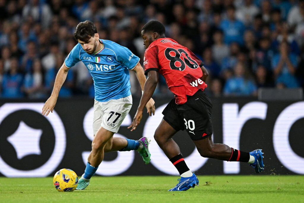 Yunus Musah Napoli Milan Ac Milan News Serie A 2023-24