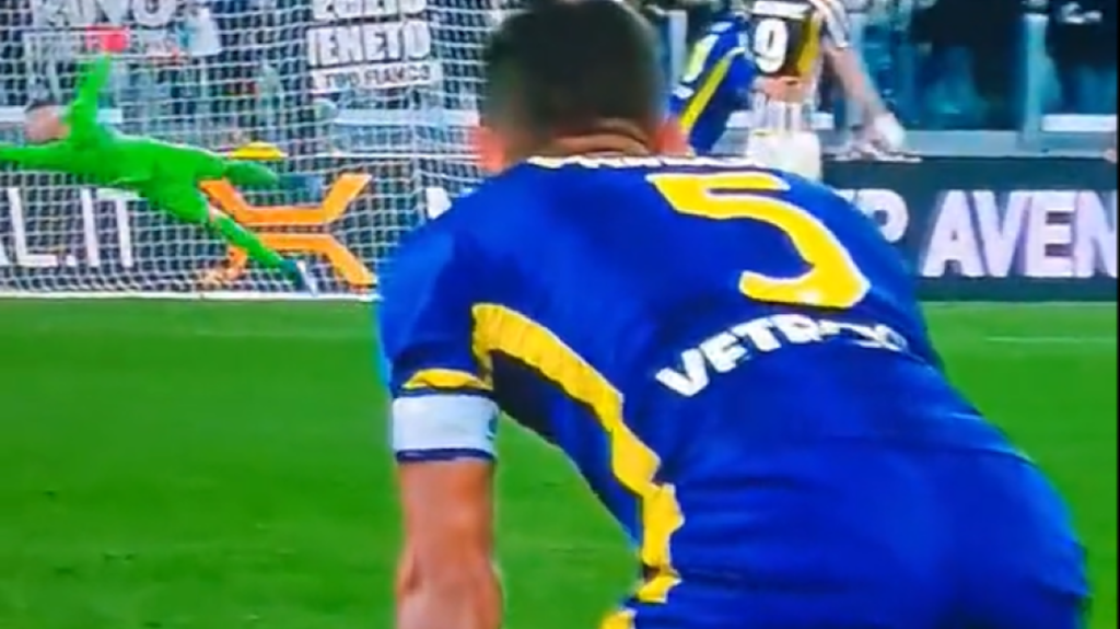 Juventus Verona Kean Faraoni