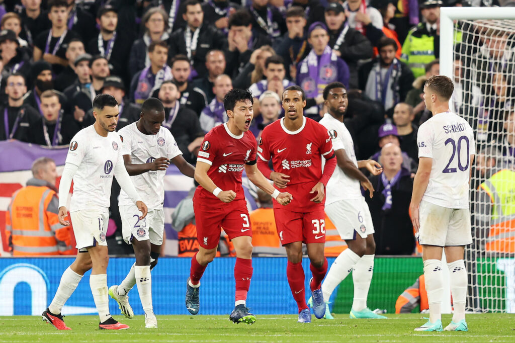Liverpool Tolosa 5-1 Europa League 2023-2024 Endo