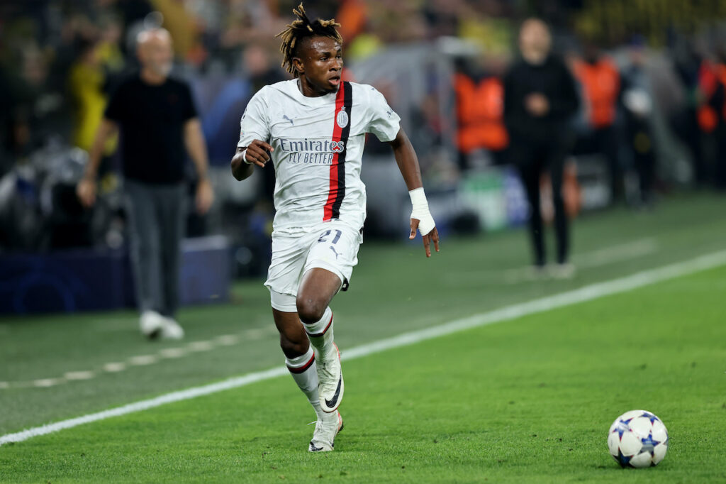 Samuel Chukwueze AC Milan Borussia Dortmund-Milan 0-0 Champions League 2023-2024