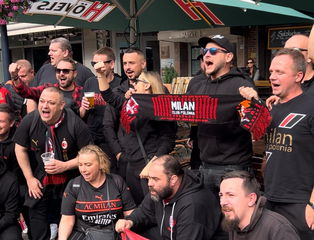 Video - Borussia Dortmund-Milan, tifosi rossoneri presenti | PM