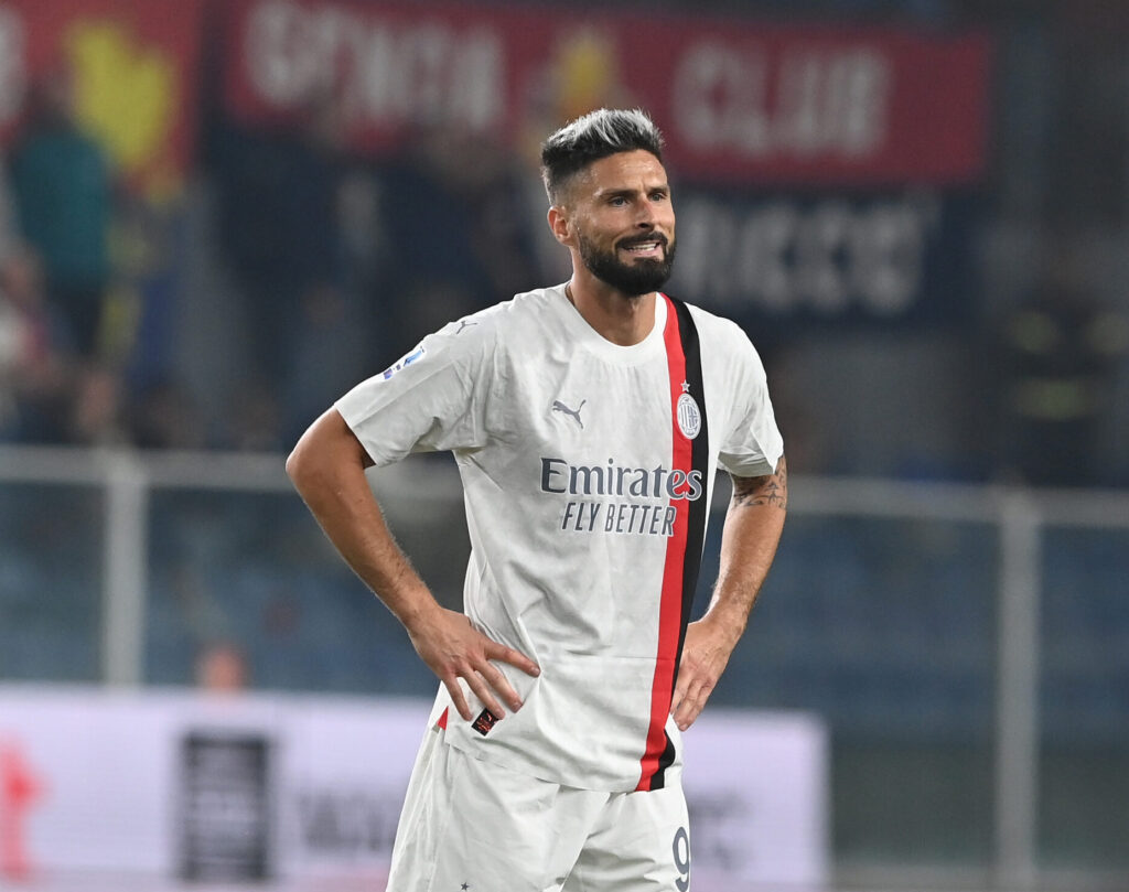 Olivier Giroud Genoa-Milan AC Milan News Serie A 2023/24