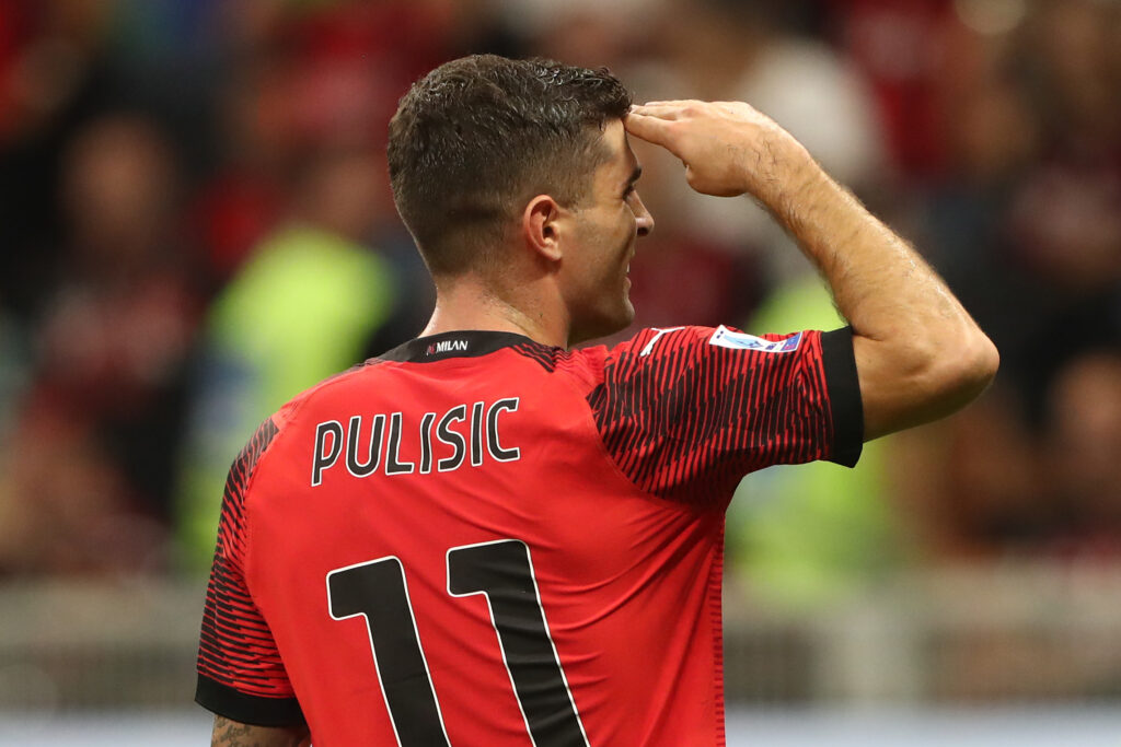 Christian Pulisic AC Milan Milan-Lazio 2-0 Serie A 2023-2024