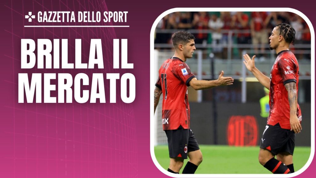 Christian Pulisic Okafor AC Milan Milan-Torino 4-1 Serie A 2023-2024