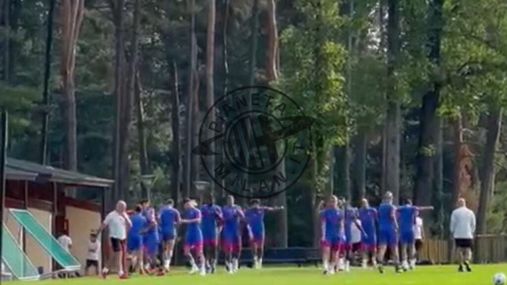 Allenamento Milanello Borussia Dortmund-Milan Champions League 3 ottobre 2023 PianetaMilan.it