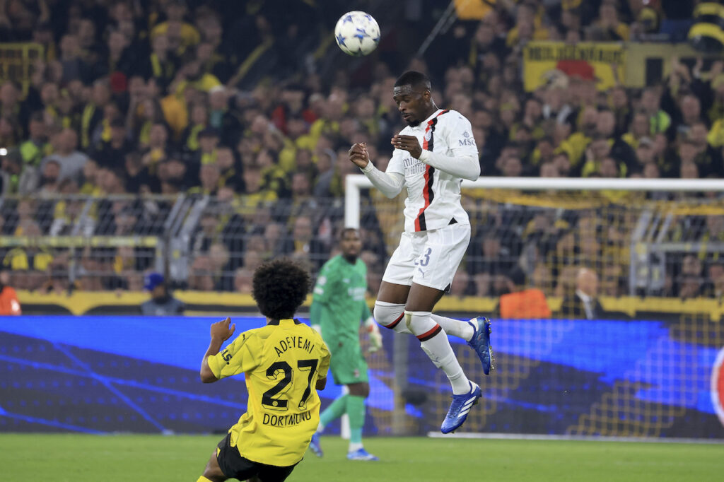 Borussia Dortmund-Milan Champions League 2023-2024 Adeyemi Tomori