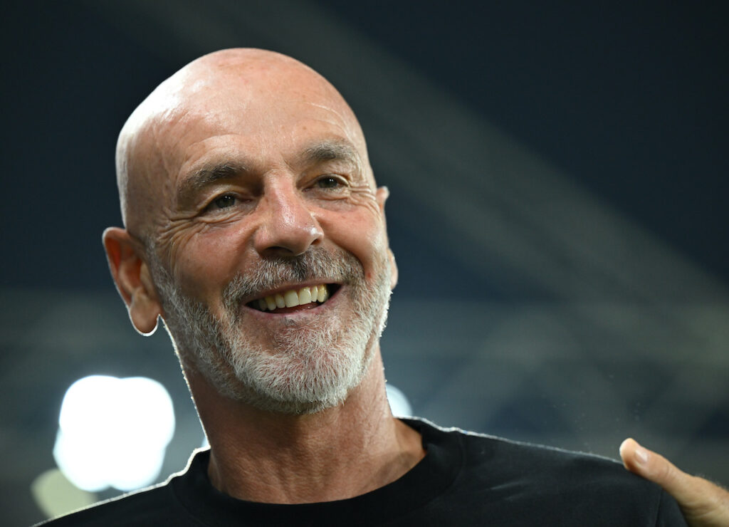 Stefano Pioli AC Milan Genoa-Milan 0-1 Serie A 2023-2024
