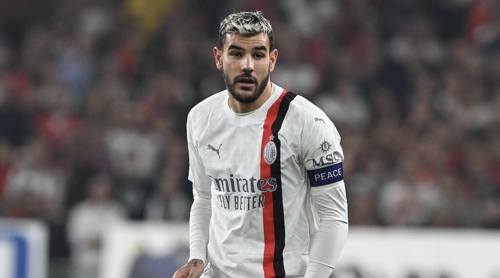 Theo Hernández AC Milan Genoa-Milan 0-1 Serie A 2023-2024