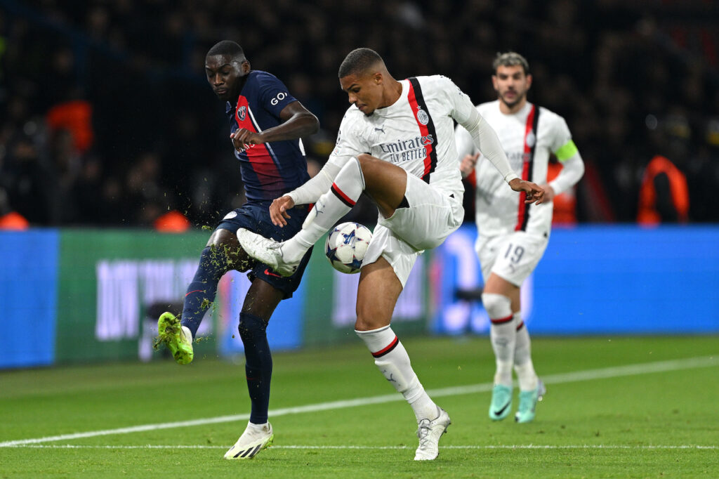 Kolo Muani Thiaw PSG-Milan 3-0 Champions League 2023-2024