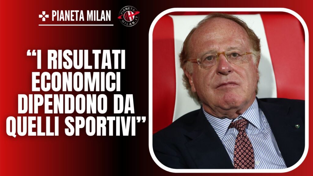 Paolo Scaroni, presidente del Milan 23/10/2023 PianetaMilan.it