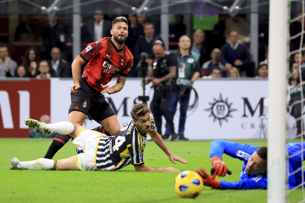 Giroud Milan Juventus AC Milan News Serie A 2023-23
