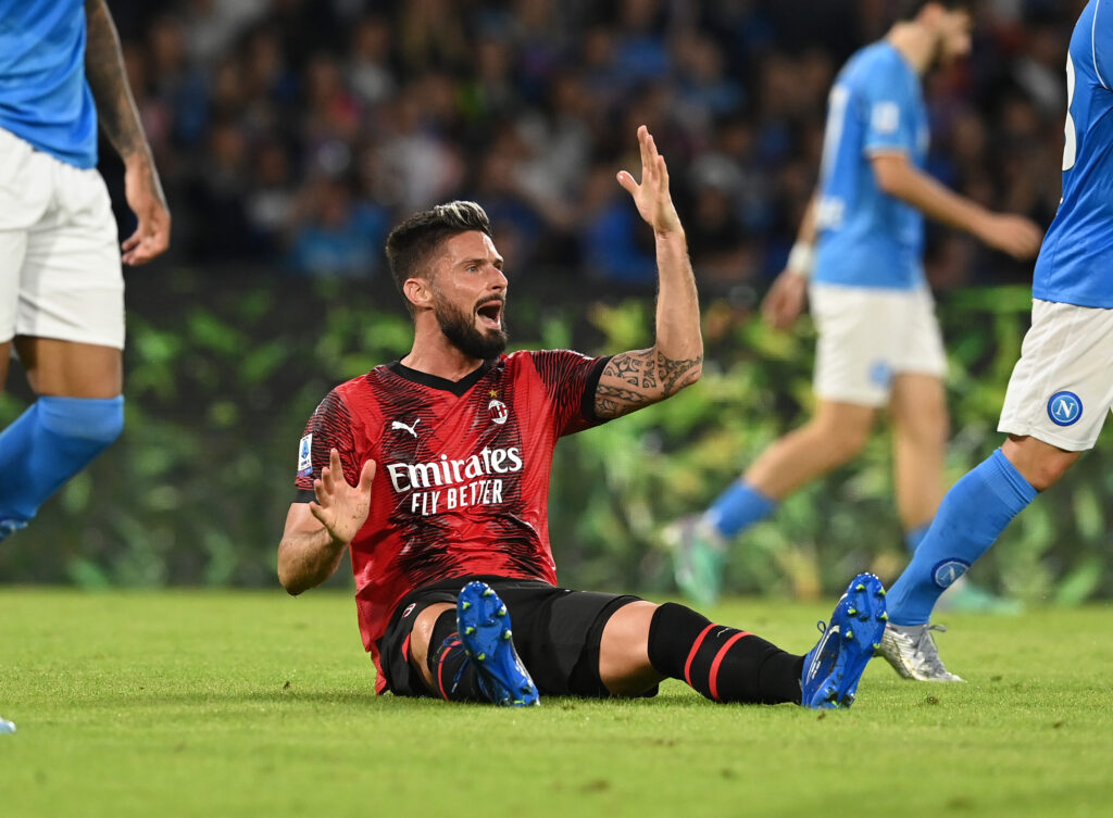 Olivier Giroud Napoli Milan Ac Milan News Serie A 2023-24
