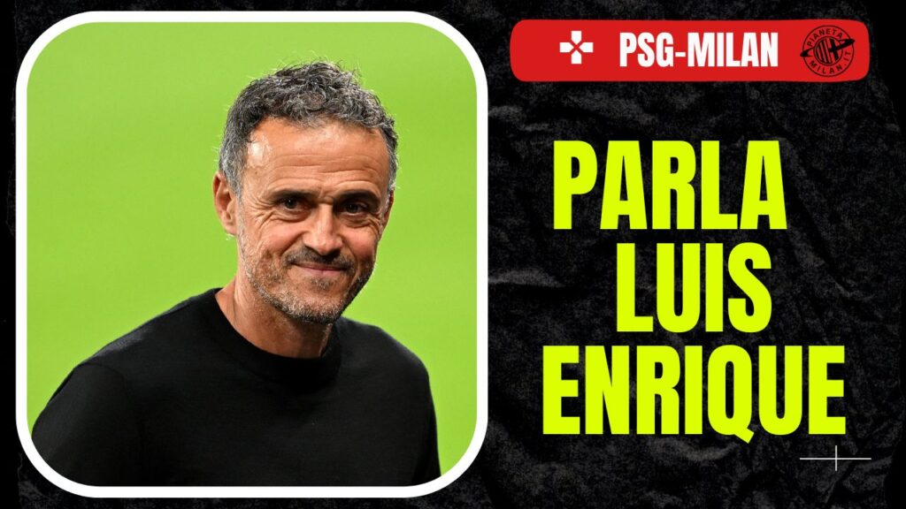 PSG-Milan Luis Enrique Champions League 2023/24