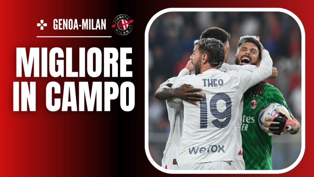 Genoa-Milan 0-1 Serie A 2023-2024 Giroud MVP