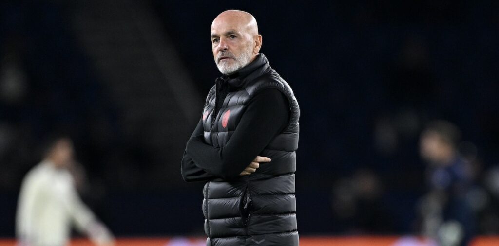 Stefano Pioli AC Milan PSG-Milan 3-0 Champions League 2023-2024