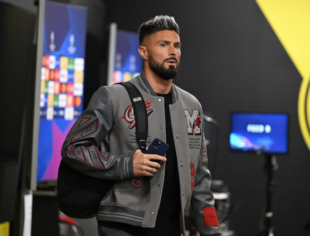 Olivier Giroud AC Milan Milan-Torino 4-1 Serie A 2023-2024