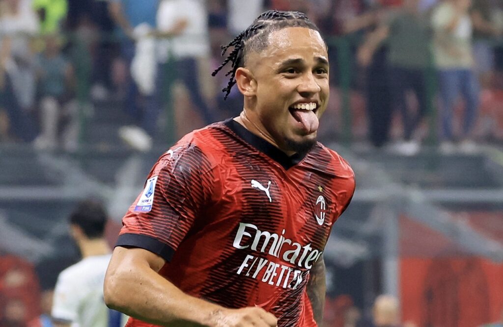 Noah Okafor AC Milan Milan-Lazio 2-0 Serie A 2023-2024
