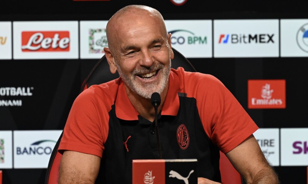 Stefano Pioli AC Milan Milan-Juventus 0-1 Serie A 2023-2024