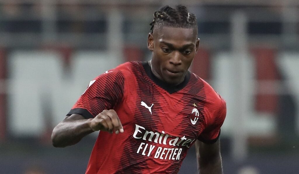 Rafael Leao AC Milan Milan-Lazio 2-0 Serie A 2023-2024