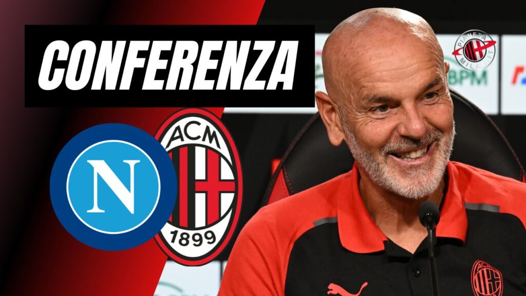 Conferenza Stampa Napoli-Milan Serie A 2023-2024 Pioli LIVE