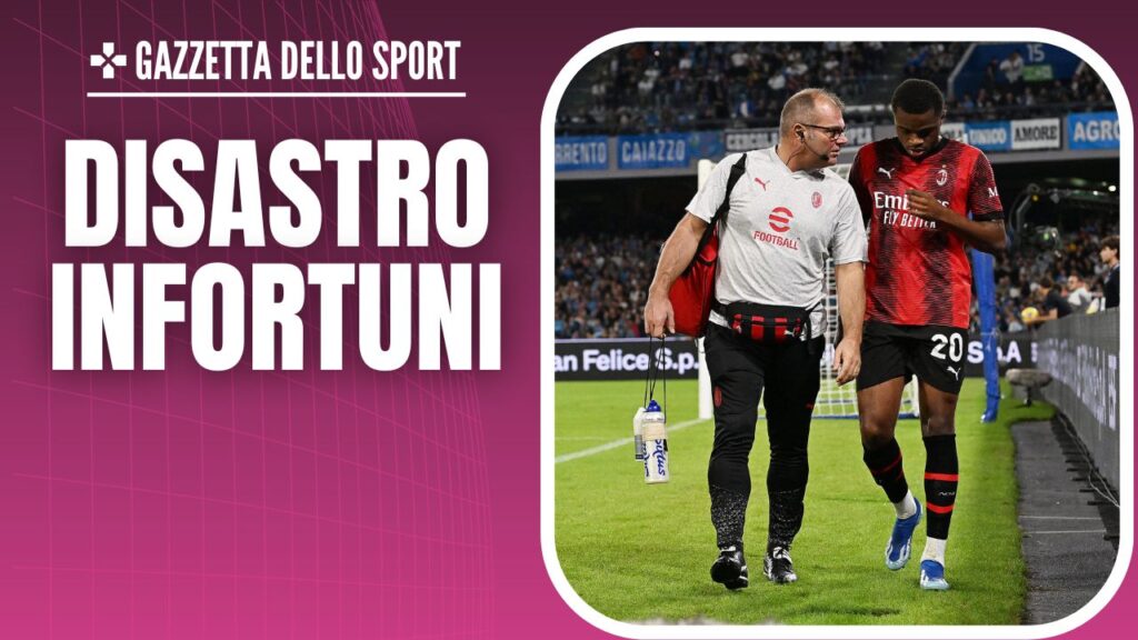 Kalulu Napoli-Milan Serie A 2023-24 Infortuni news