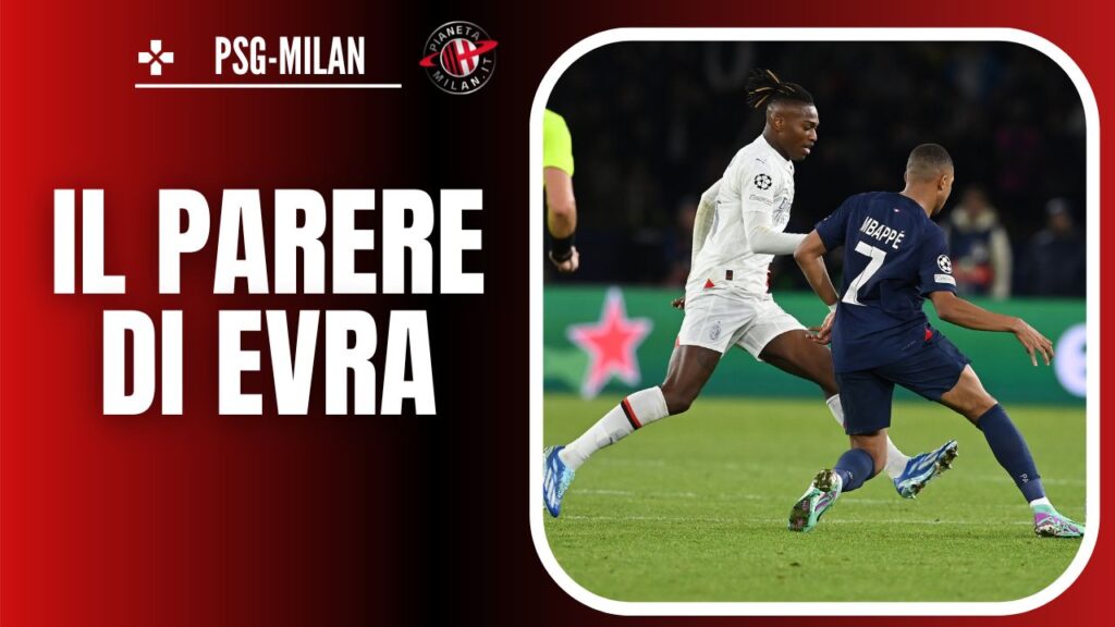 Leao Mbappé AC Milan PSG-Milan 3-0 Champions League 2023-2024