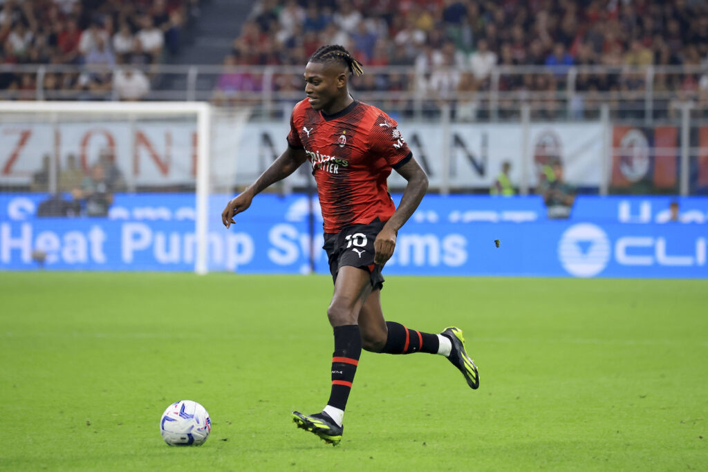 Rafael Leao AC Milan Milan-Lazio 2-0 Serie A 2023-2024