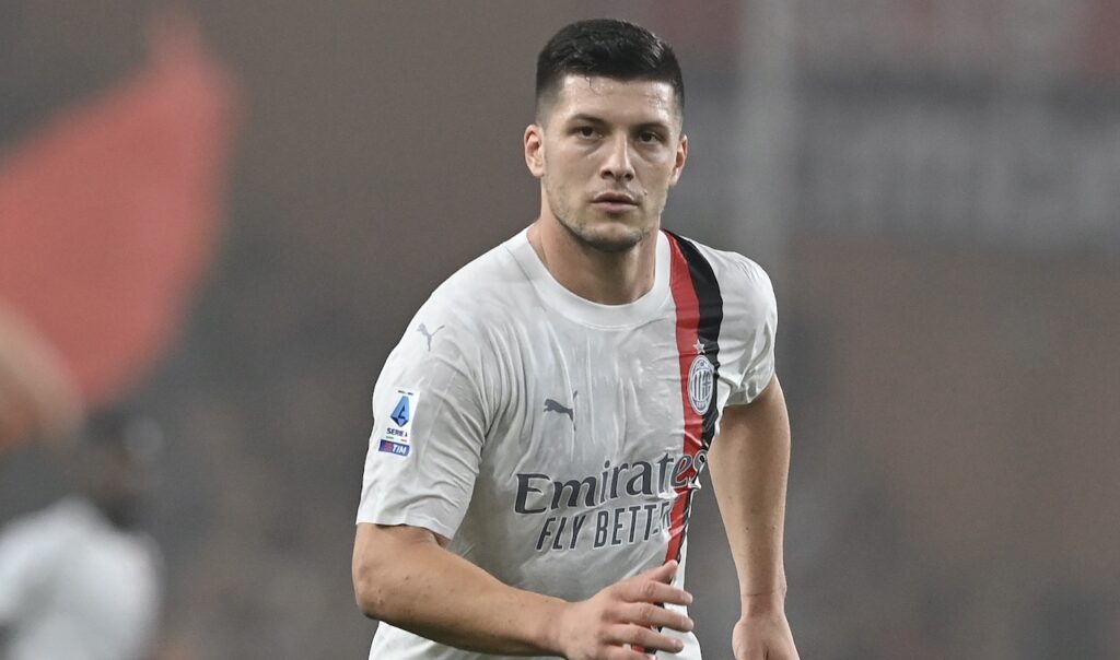 Luka Jovic AC Milan Genoa-Milan 0-1 Serie A 2023-2024