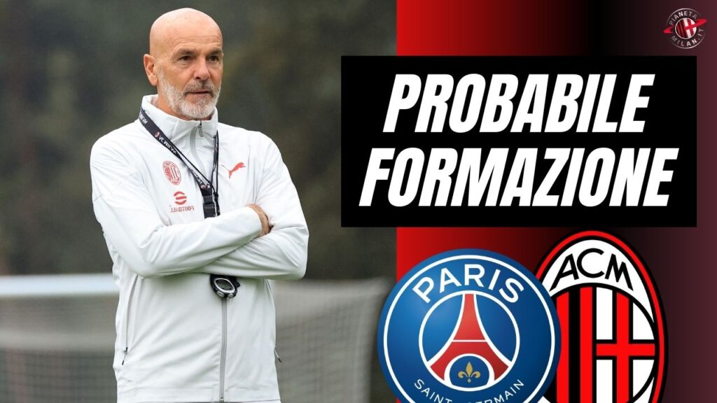 Probabili formazioni Psg-MIlan 24/10/2023