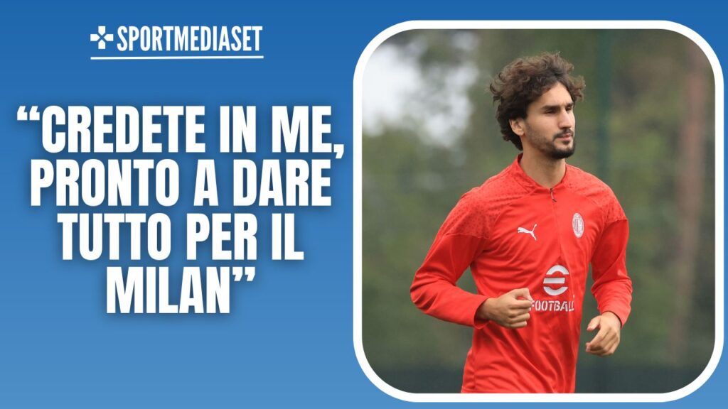 Yacine Adli, centrocampista del Milan 19/10/2023 Fonte SportMediaset - PianetaMilan.it