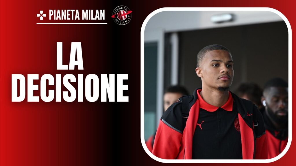 Malick Thiaw AC Milan Roma-Milan 1-2 Serie A 2023-2024