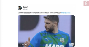 Italia-Malta 4-0, ecco le reazioni sui social dei tifosi | VIDEO (screen gazzetta.it)