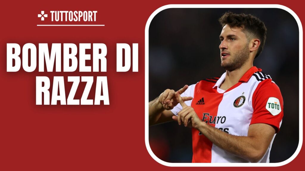 Santiago Giménez Feyenoord Calciomercato AC Milan