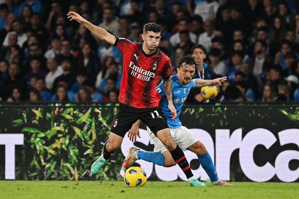 Christian Pulisic, giocatore del Milan