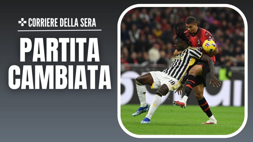 aw Kean Milan-Juventus 0-1 Serie A 2023-2024