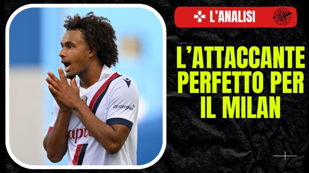 Joshua Zirkzee, attaccante del Bologna 31/10/2023 PianetaMilan.it Analisi