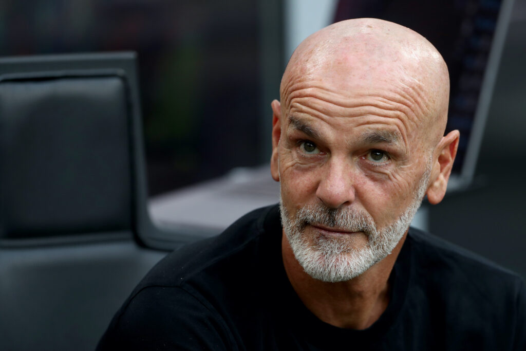Stefano Pioli AC Milan Milan-Lazio 2-0 Serie A 2023-2024